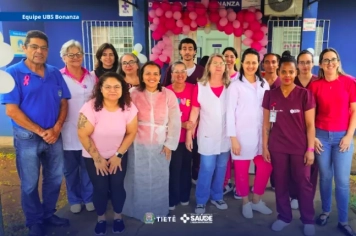 Foto - Sábado de Multivacinação e Outubro Rosa