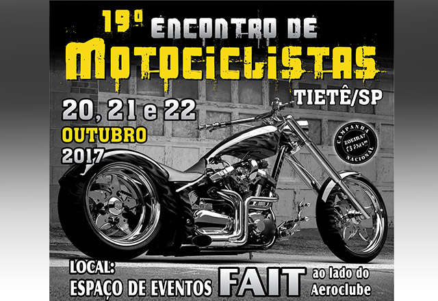 FAIT recebe 19º Encontro de Motociclistas