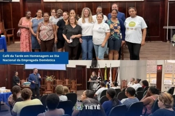 Café da Tarde em Homenagem ao Dia Nacional da Empregada Doméstica