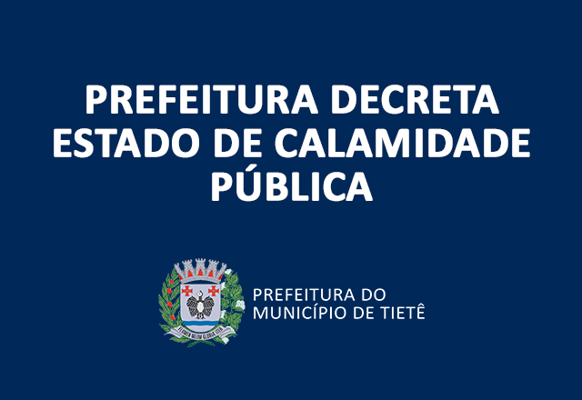 Prefeitura decreta Estado de Calamidade Pública por conta do COVID-19 (Novo Coronavírus)
