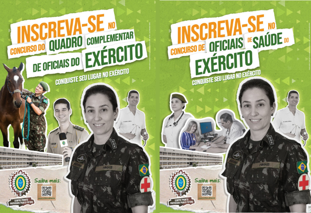 INSCRIÇÕES ABERTAS PARA O CONCURSO DO EXÉRCITO
