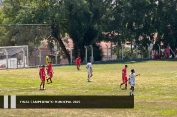 Final Campeonato municipal de futebol 2025