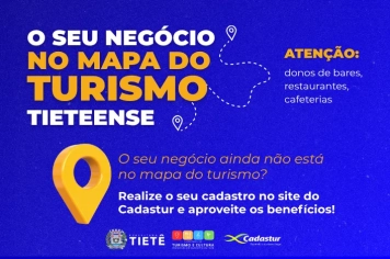 Prefeitura de Tietê convida setor gastronômico para formalização no Cadastur