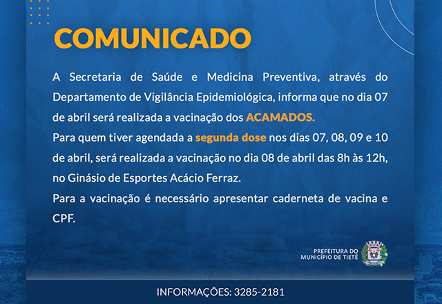 Vacinação contra a Covid-19