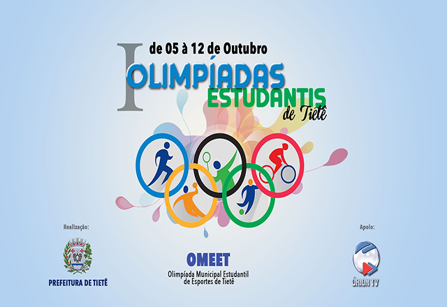 1ª Olimpíada Municipal Estudantil de Esportes de Tietê (OMEET)