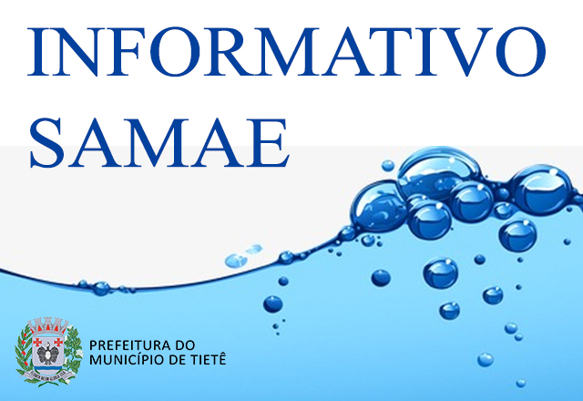 SAMAE – Comunicado