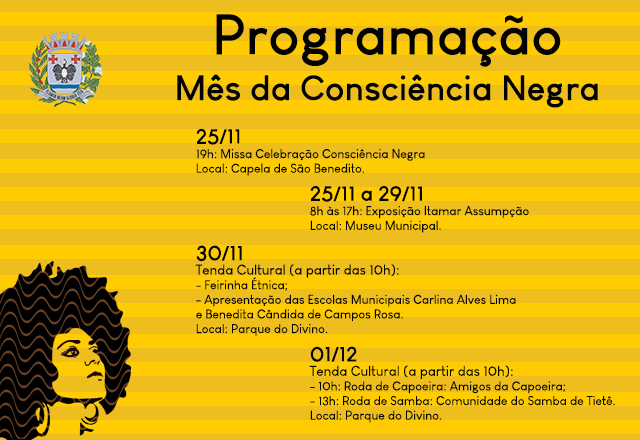 Cultura e Comunidade do Samba lançam programação em Comemoração ao mês da Consciência Negra