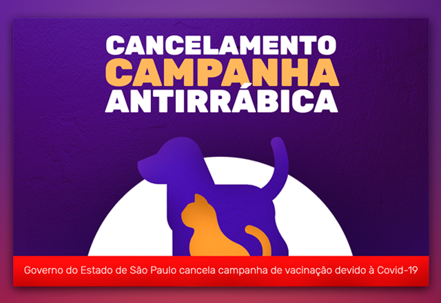 INFORMATIVO CAMPANHA ANTIRRÁBICA DE CÃES E GATOS DE 2020
