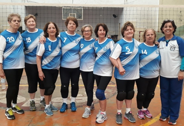Voleibol Tieteense disputa Copa Amigos do Esporte na Terceira Idade