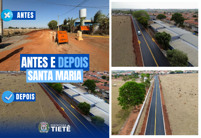 Tietê conclui obras na Estrada Vicinal João Guilherme Assumpção