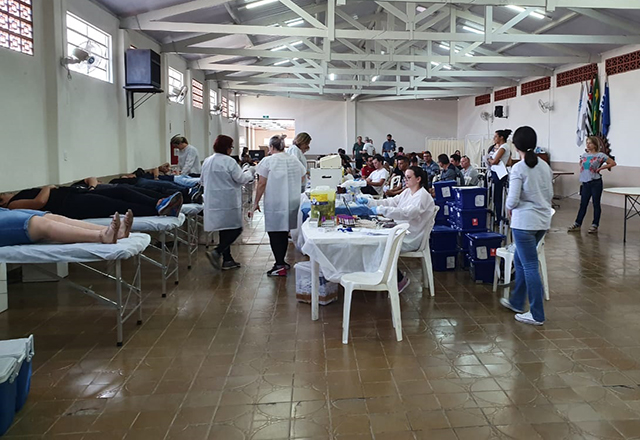Campanha de Doação de Sangue foi realizada no último sábado