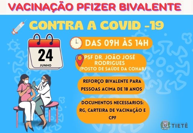 VACINAÇÃO PFIZER BIVALENTE