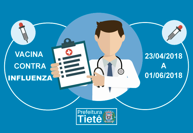 Campanha de Vacinação contra a gripe começa hoje