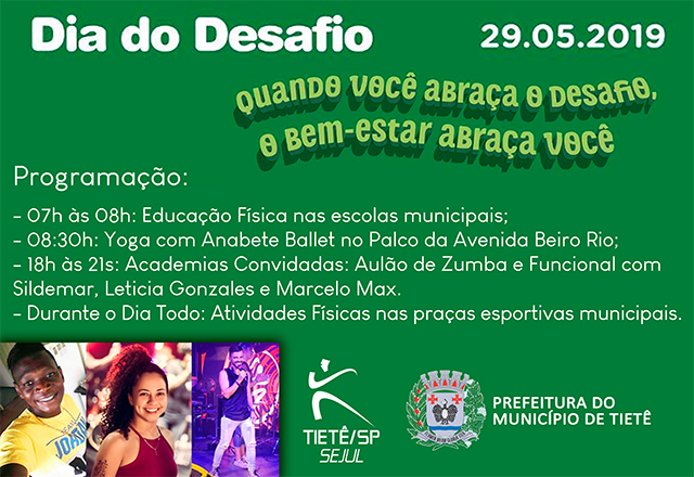 Tietê enfrenta a cidade de Cueto (Cuba) no Dia do Desafio