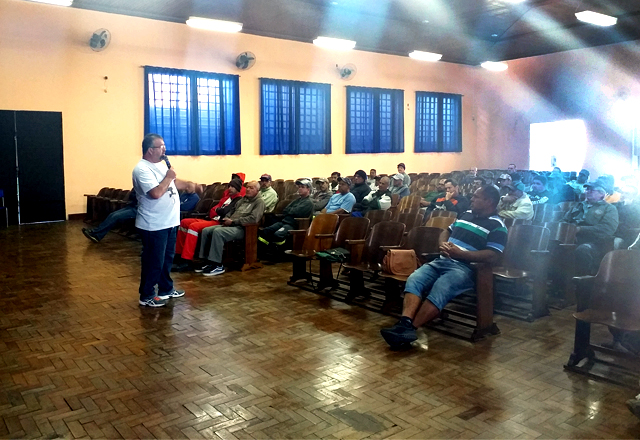 Segurança do Trabalho promove palestra sopre Dependência