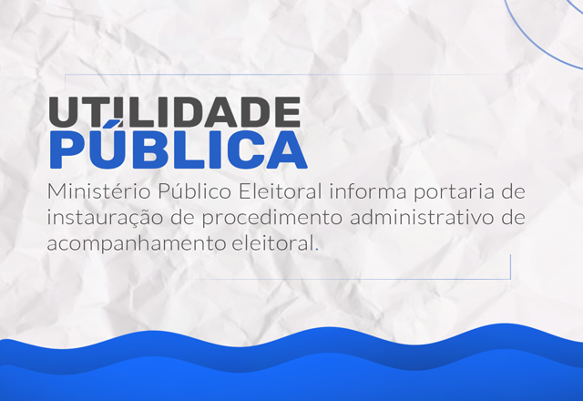 Informativo do Ministério Público Eleitoral