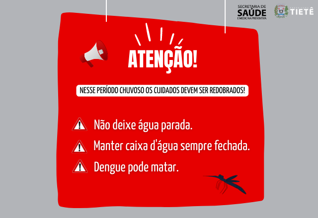 TIETÊ NO COMBATE CONTRA DENGUE