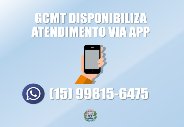 Guarda Municipal disponibiliza atendimento via Whatsapp