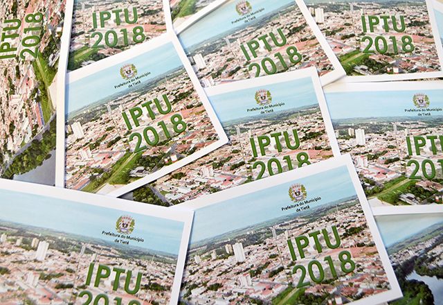 Carnê do IPTU será entregue a partir desta segunda-feira