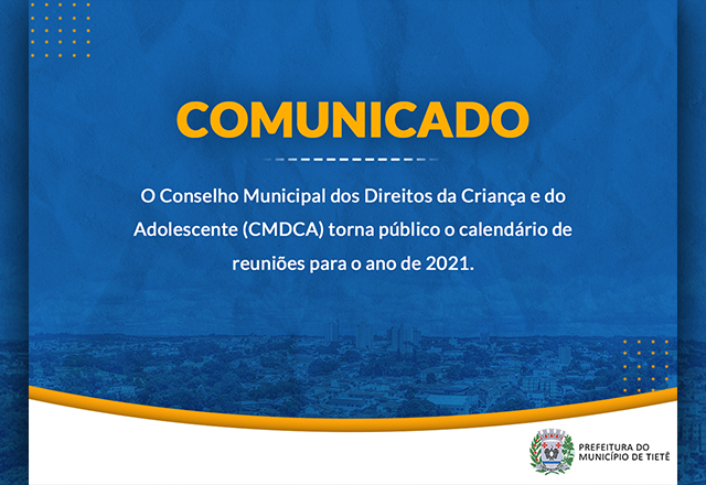 Conselho Municipal dos Direitos da Criança e do Adolescente (CMDCA)