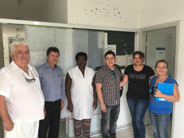 Vlamir Sandei visita Postos de Saúde do Povo Feliz e São Pedro