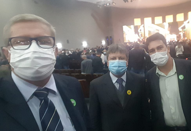 PREFEITO VLAMIR SANDEI PARTICIPOU, NO PALÁCIO DO GOVERNO, DO LANÇAMENTO DO PROGRAMA AGRO SP+SEGURO DE APOIO AOS PRODUTORES RURAIS