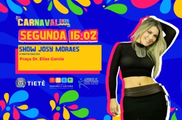 ATRAÇÃO CONFIRMADA CARNAVAL 16.02