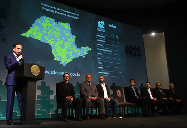 Prefeitura participa de lançamento do Programa Parcerias Municipais
