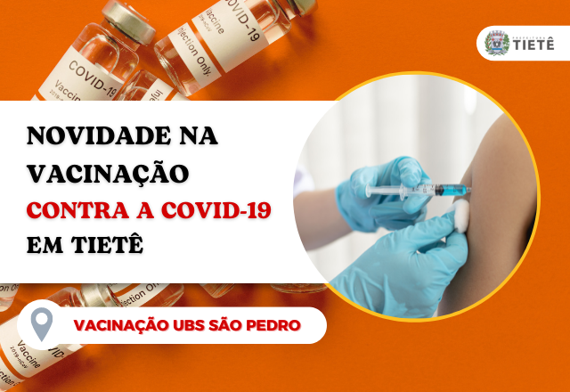 VACINAÇÃO CONTRA A COVID-19 NA UBS SÃO PEDRO