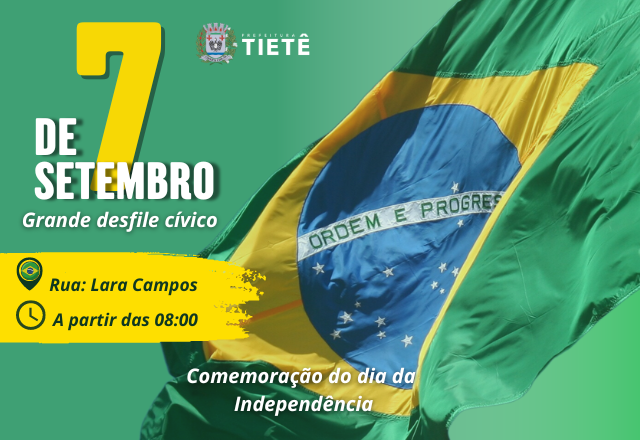 7 DE SETEMBRO - GRANDE DESFILE CÍVICO