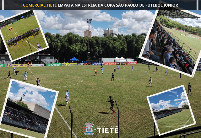 COMERCIAL TIETÊ EMPATA NA ESTRÉIA DA COPINHA