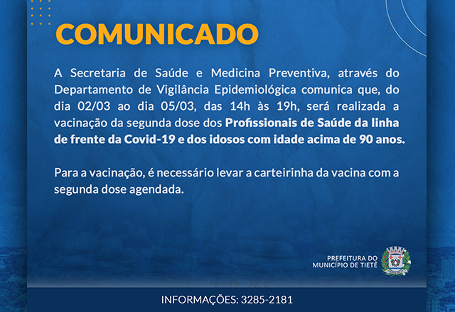 Vacinação contra a Covid-19