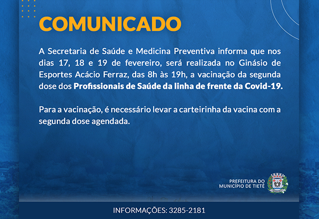 Vacinação contra a Covid-19