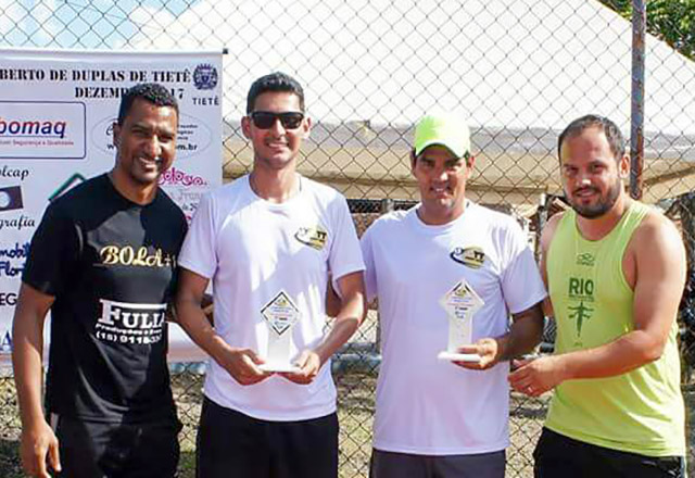 SEJUL realiza torneio aberto de tênis