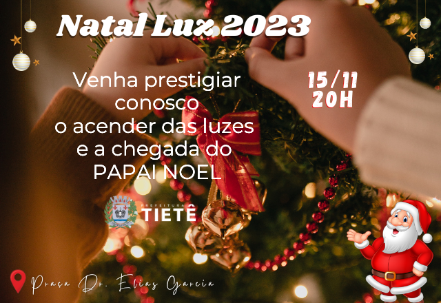 NATAL LUZ TIETÊ 2023