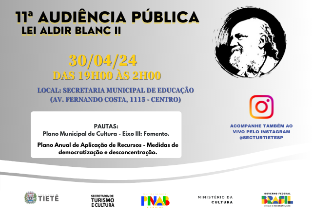 11ª AUDIÊNCIA PÚBLICA - LEI ALDIR BLANC ||