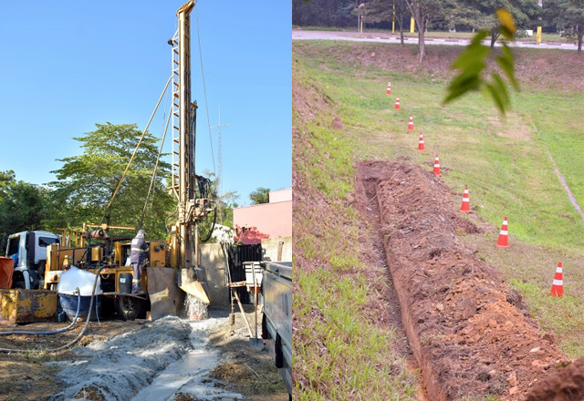 SAMAE INICIA SERVIÇOS PARA ADUTORA QUE INTERLIGARÁ O NOVO POÇO ARTESIANO DO BAIRRO NOVA TIETÊ AO RESERVATÓRIO CENTRAL
