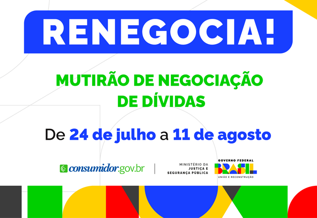 MUTIRÃO DE NEGOCIAÇÃO DE DÍVIDAS