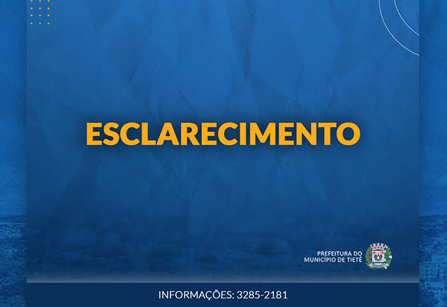 Esclarecimento - Vacina AstraZeneca