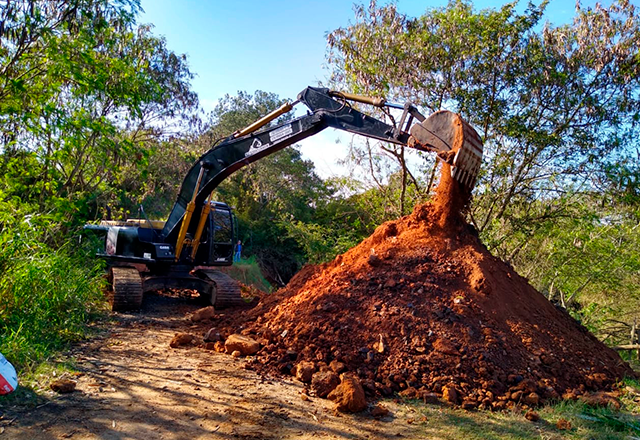 Início das obras da Ponte da Praia