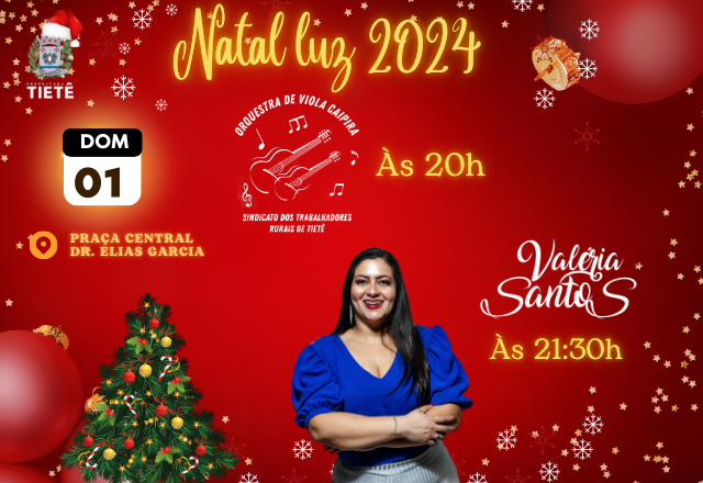 APRESENTAÇÕES: NATAL LUZ 2024!