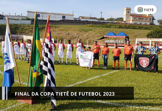 FINAL DA COPA TIETÊ DE FUTEBOL 2023