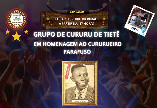 FEIRA DO PRODUTOR RURAL - 04/12