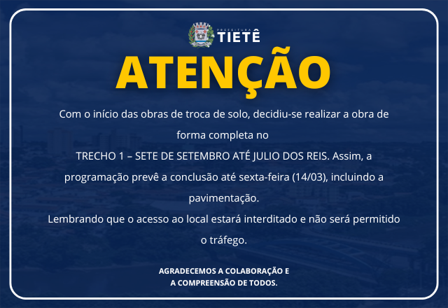 ATENÇÃO