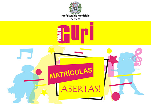 Projeto Guri abre as inscrições a partir do dia 4 de dezembro