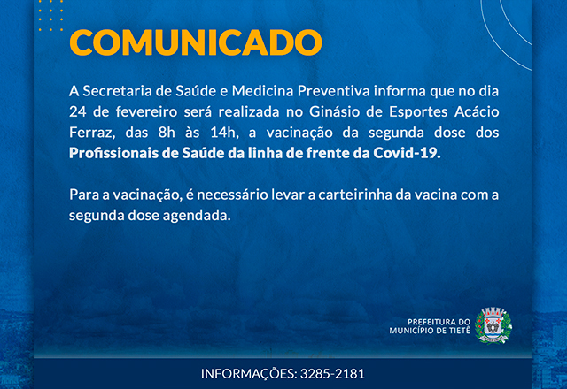 Vacinação contra a Covid-19