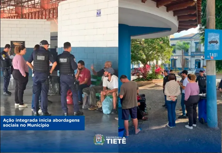 Ação integrada inicia abordagens sociais no município