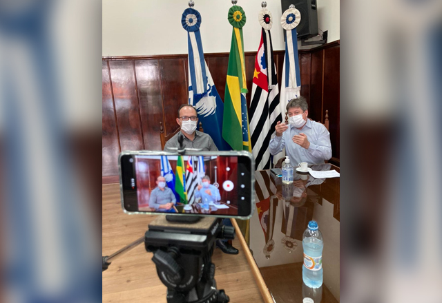 Programa Café com o Prefeito, pelo Youtube, Canal TV Prefeitura de Tietê, desta quarta-feira, recebe o Secretário de Finanças