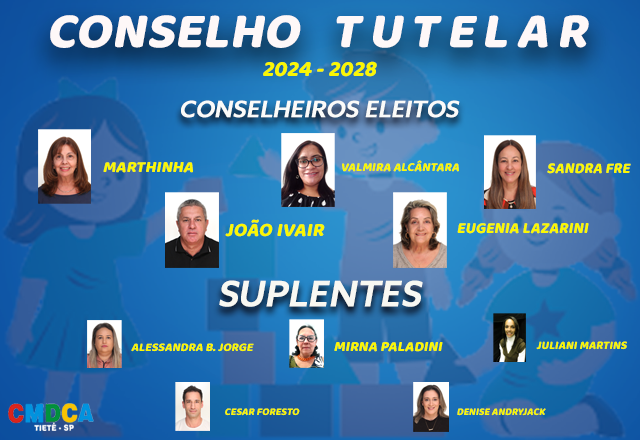 ELEIÇÃO CONSELHO TUTELAR - LISTA DOS ELEITOS