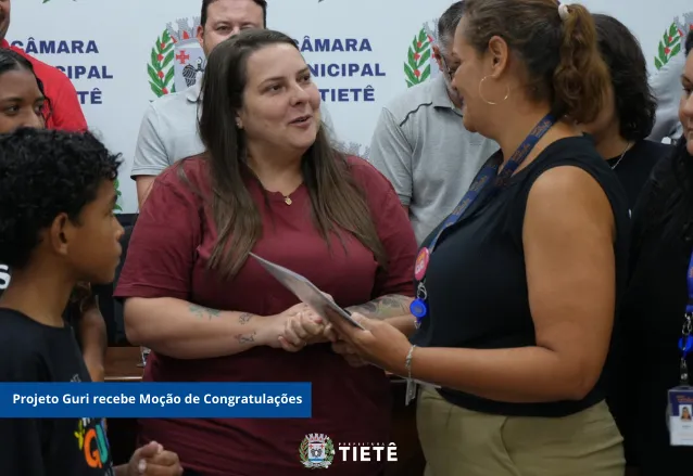 Projeto Guri recebe Moção de Congratulações